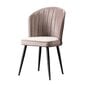 4-ių kėdžių komplektas Kalune Design Rubi, rudas цена и информация | Virtuvės ir valgomojo kėdės | pigu.lt