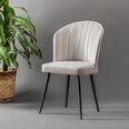 4-ių kėdžių komplektas Kalune Design Rubi, baltas