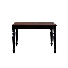 Stalas Kalune Design Albero 14, rudas/juodas kaina ir informacija | Virtuvės ir valgomojo stalai, staliukai | pigu.lt