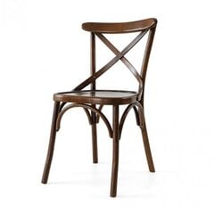 Обеденный стул Kalune Design Albero 20, коричневый цена и информация | Стулья для кухни и столовой | pigu.lt