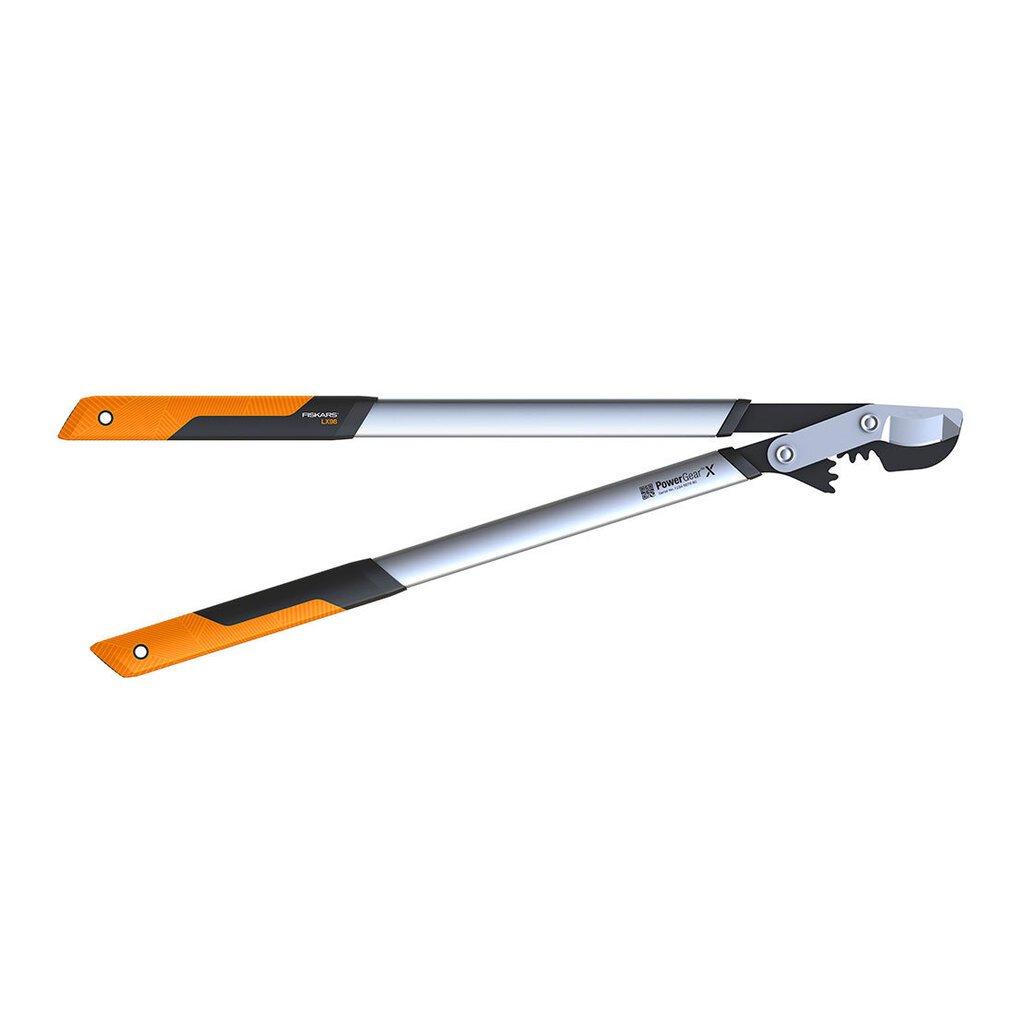 Plieninės sodo žirklės prasilenkiančiais ašmenimis Fiskars PowerGearX™ LX98 112490 цена и информация | Sodo įrankiai | pigu.lt