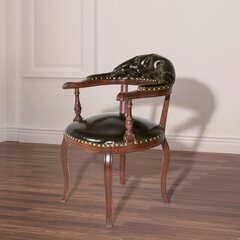 Обеденный стул Kalune Design Albero 39, коричневый цена и информация | Стулья для кухни и столовой | pigu.lt