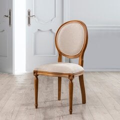 Обеденный стул Kalune Design Albero 42, бежевый цена и информация | Стулья для кухни и столовой | pigu.lt