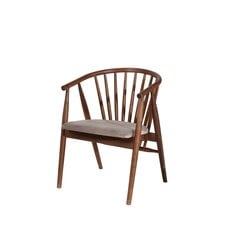 Kėdė Kalune Design Albero 48, smėlio/ruda kaina ir informacija | Virtuvės ir valgomojo kėdės | pigu.lt