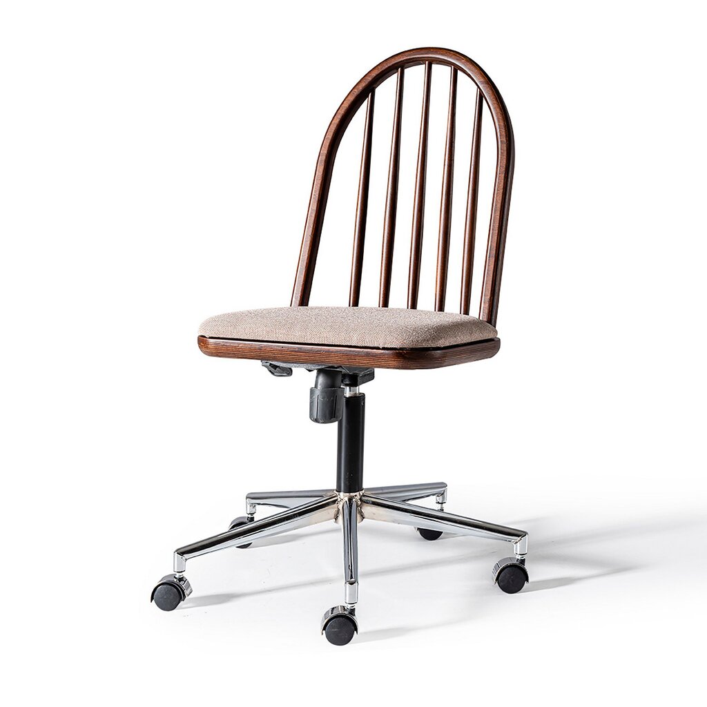 Biuro kėdė Kalune Design Albero 63, ruda kaina ir informacija | Biuro kėdės | pigu.lt