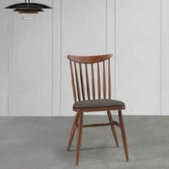 Обеденный стул Kalune Design Albero 69, коричневый цена и информация | Стулья для кухни и столовой | pigu.lt