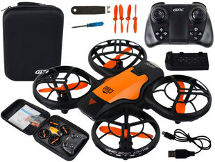 Rc dronas vaikams, oranžinis цена и информация | Игрушки для мальчиков | pigu.lt