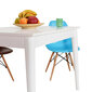 Valgomojo stalas Asir MMS-504-DD-2, baltas kaina ir informacija | Virtuvės ir valgomojo stalai, staliukai | pigu.lt