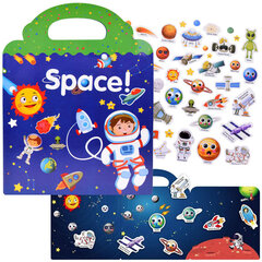 Альбом для наклеек - космические планеты цена и информация | Развивающие игрушки | pigu.lt