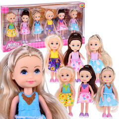 Набор мини-кукол, 6 шт. цена и информация | Игрушки для девочек | pigu.lt