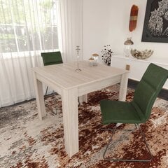 Valgomojo stalas Asir Single 90, rudas kaina ir informacija | Virtuvės ir valgomojo stalai, staliukai | pigu.lt