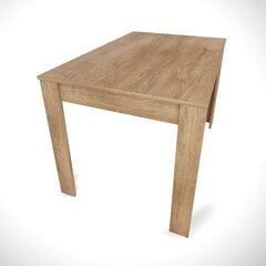 Обеденный стол Asir Single 120, коричневый цена и информация | Кухонные и обеденные столы | pigu.lt