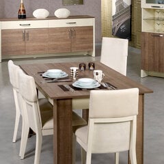 Valgomojo stalas Asir Bois, rudas kaina ir informacija | Virtuvės ir valgomojo stalai, staliukai | pigu.lt
