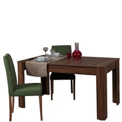 Обеденный стол Asir Bois, коричневый цена и информация | Кухонные и обеденные столы | pigu.lt