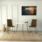 Valgomojo stalas Asir Sandalf, baltas kaina ir informacija | Virtuvės ir valgomojo stalai, staliukai | pigu.lt