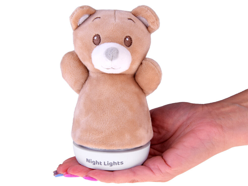 Vaikiškas stalinis šviestuvas pliušinis meškiukas kaina ir informacija | Vaikiški šviestuvai | pigu.lt