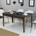 Обеденный стол Asir Milan 513, коричневый/черный