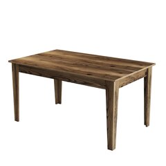Обеденный стол Asir Milan 516, коричневый цена и информация | Кухонные и обеденные столы | pigu.lt