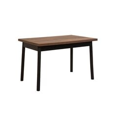 Обеденный стол Asir, 120x77x75см, черный цена и информация | Кухонные и обеденные столы | pigu.lt