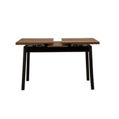 Обеденный стол Asir, 153x75x75см, черный/бежевый цена и информация | Кухонные и обеденные столы | pigu.lt