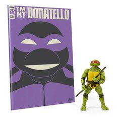 Черепашки-ниндзя BST AXN x IDW, экшн-фигурка и комикс Donatello Exclusive, 13 см цена и информация | Игрушки для мальчиков | pigu.lt