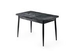 Valgomojo stalas Asir Ay 1182, juodas