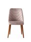2-ių kėdžių komplektas Kalune Design Dallas 555, smėlio/rudas kaina ir informacija | Virtuvės ir valgomojo kėdės | pigu.lt