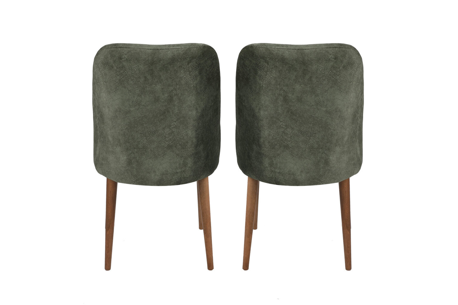 2-jų kėdžių komplektas Kalune Design Dallas 558 V2, žalias цена и информация | Virtuvės ir valgomojo kėdės | pigu.lt