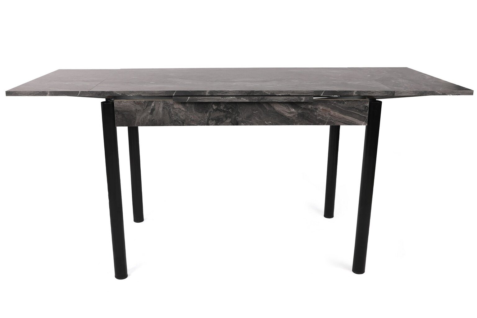 Valgomojo stalas Asir Polo - 1304, juodas kaina ir informacija | Virtuvės ir valgomojo stalai, staliukai | pigu.lt