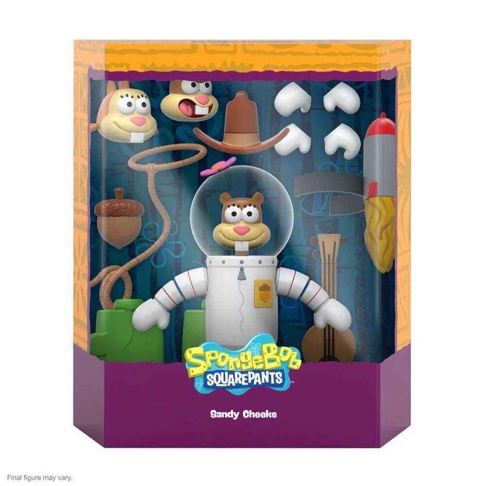 Figūrėlė Super7 SpongeBob SquarePants Ultimates Sandy Cheeks, 18 cm цена и информация | Žaislai berniukams | pigu.lt