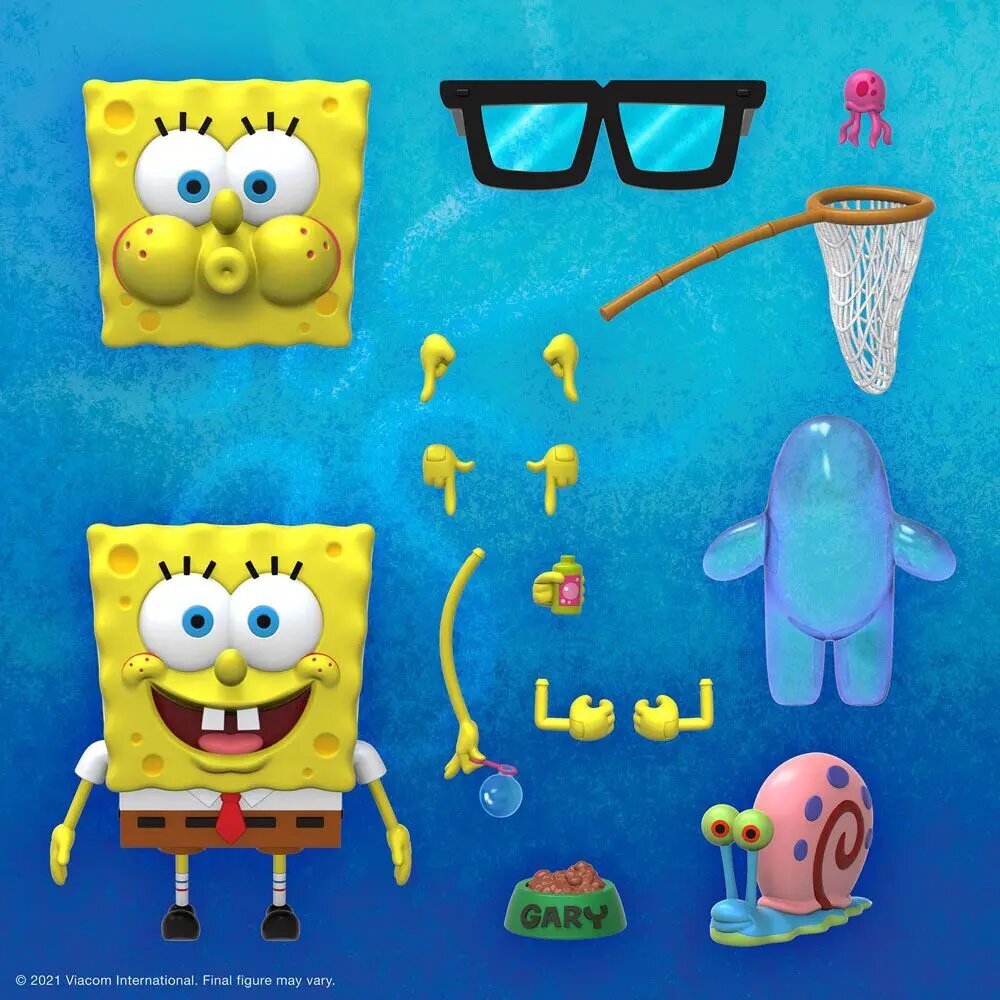 Figūrėlė Super7 SpongeBob SquarePants Ultimates, 18 cm kaina ir informacija | Žaislai berniukams | pigu.lt