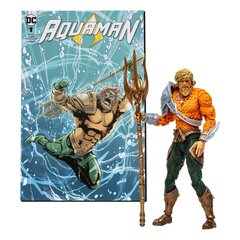 Экшн-фигурка перфораторов DC Direct Page Aquaman (Аквамен), 18 см цена и информация | Игрушки для мальчиков | pigu.lt