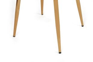 2-jų kėdžių komplektas Kalune Design Kusakli 211 V2, juodas kaina ir informacija | Virtuvės ir valgomojo kėdės | pigu.lt