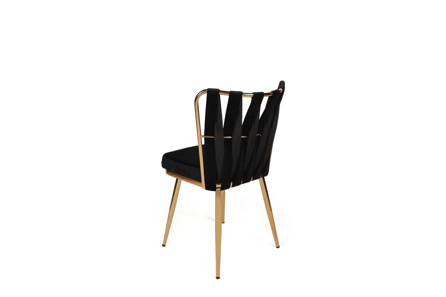 2-jų kėdžių komplektas Kalune Design Kusakli 211 V2, juodas цена и информация | Virtuvės ir valgomojo kėdės | pigu.lt