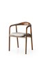 Kėdė Kalune Design PA-027, ruda/pilka цена и информация | Virtuvės ir valgomojo kėdės | pigu.lt
