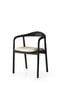 Valgomojo kėdė Kalune Design PA 031, juoda kaina ir informacija | Virtuvės ir valgomojo kėdės | pigu.lt