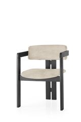 Kėdė Kalune Design CO-006, juoda/pilka kaina ir informacija | Virtuvės ir valgomojo kėdės | pigu.lt