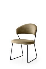 2-jų kėdžių komplektas Kalune Design MN 882 V2, pilkas kaina ir informacija | Virtuvės ir valgomojo kėdės | pigu.lt