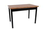 Valgomojo stalas Asir Polo - 1303, rudas/juodas