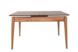 Valgomojo stalas Asir Sigma - 993, rudas kaina ir informacija | Virtuvės ir valgomojo stalai, staliukai | pigu.lt