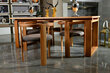 Valgomojo stalas Asir Çery, rudas kaina ir informacija | Virtuvės ir valgomojo stalai, staliukai | pigu.lt