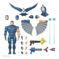 Figūrėlė SilverHawks Ultimates Steelwill, 18 cm kaina ir informacija | Žaislai berniukams | pigu.lt