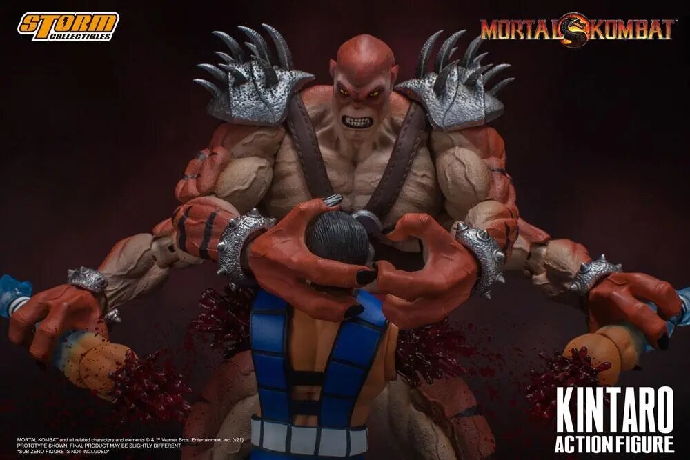 Veiksmo figūra Mortal Kombat 1/12 Kintaro kaina ir informacija | Žaislai berniukams | pigu.lt