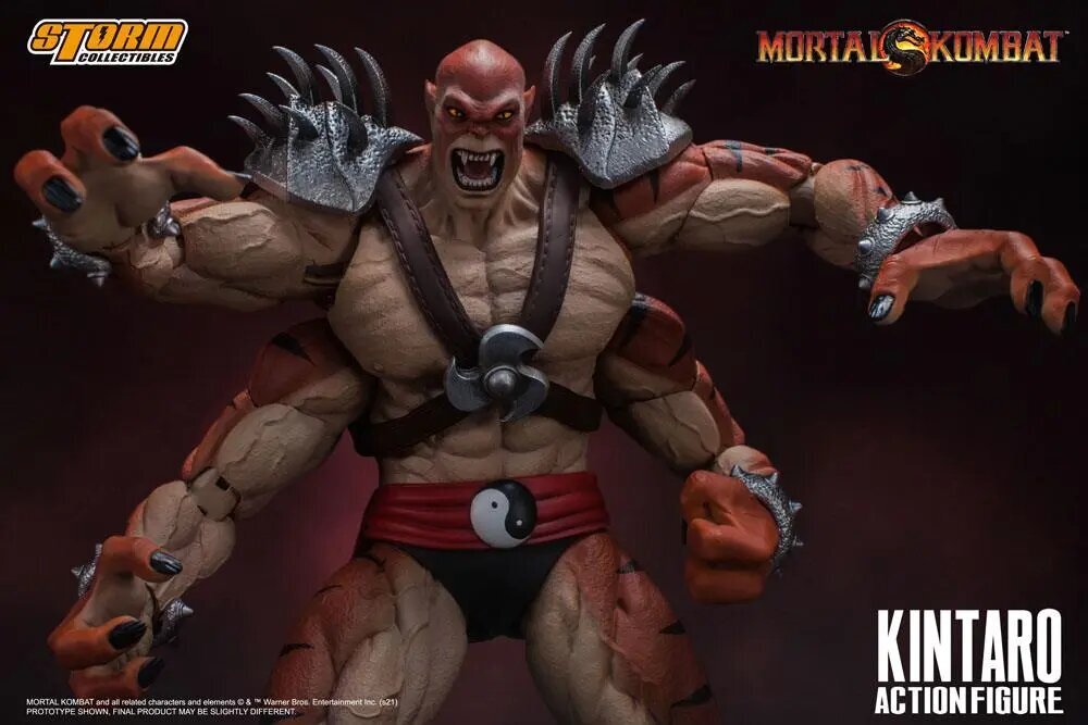 Veiksmo figūra Mortal Kombat 1/12 Kintaro kaina ir informacija | Žaislai berniukams | pigu.lt