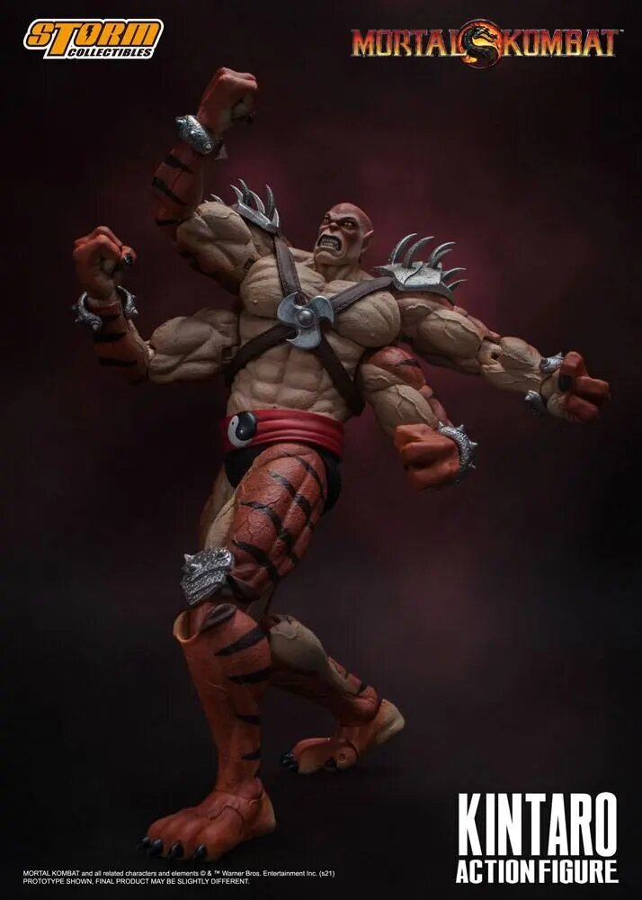 Veiksmo figūra Mortal Kombat 1/12 Kintaro kaina ir informacija | Žaislai berniukams | pigu.lt