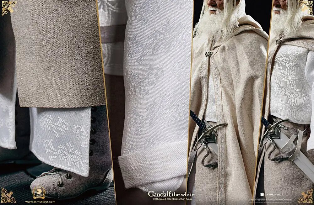 Veiksmo figūrėlė Asmus Gandalf the White Lord of the Rings The Crown Series kaina ir informacija | Žaislai berniukams | pigu.lt