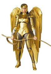DC Cosmics Wonder Woman Golden Armor Mafex Af, 16 cm kaina ir informacija | Žaidėjų atributika | pigu.lt