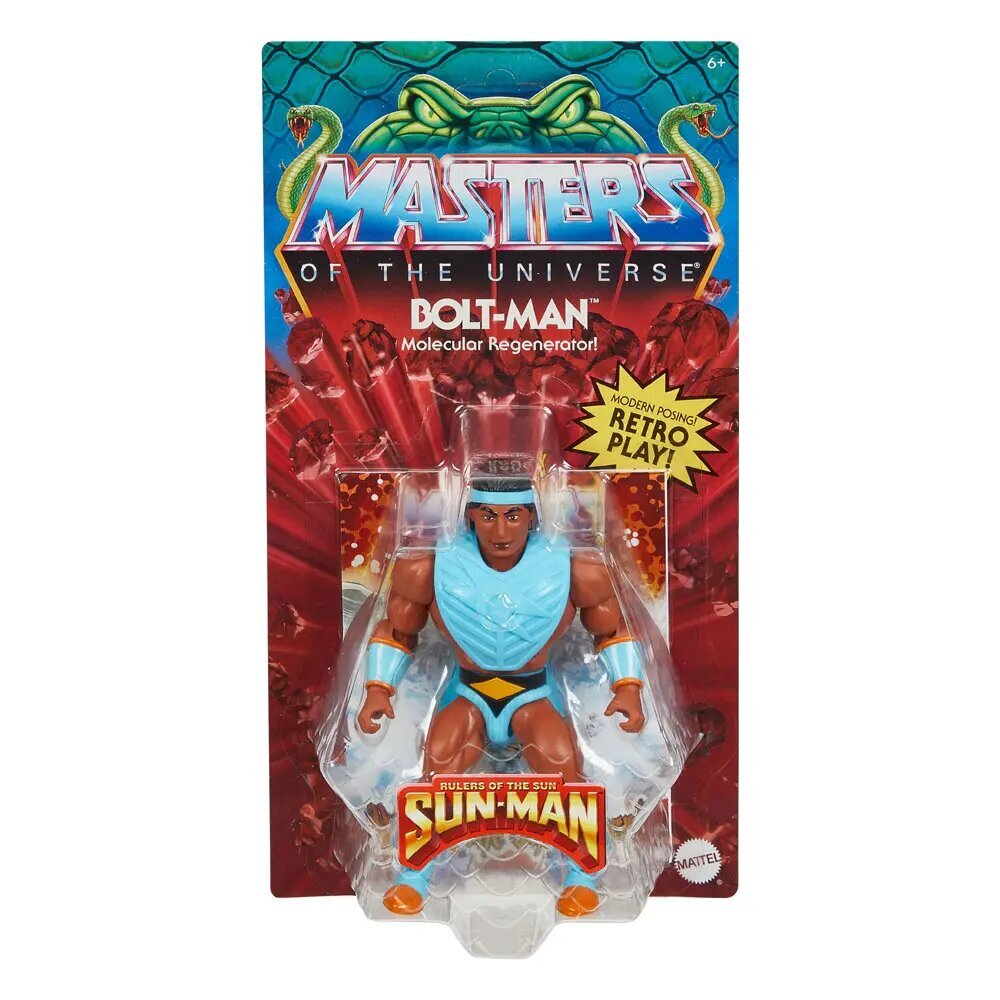 Figūrėlė Bolt Man Masters of the Universe, 14 cm kaina ir informacija | Žaislai berniukams | pigu.lt