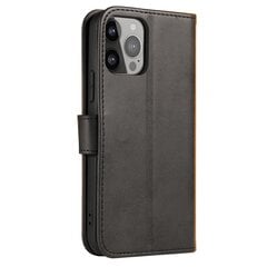 Magnet Case with flap and wallet for Oppo A98 5G - black kaina ir informacija | Telefono dėklai | pigu.lt