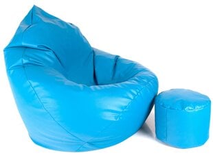 Sėdmaišis Mega Comfort XXL, mėlynas цена и информация | Кресла-мешки и пуфы | pigu.lt